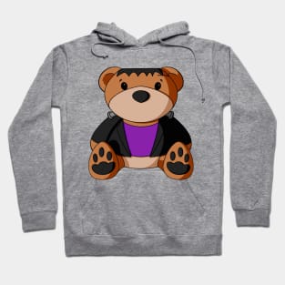 Fancy Frankenstein Teddy Bear Hoodie